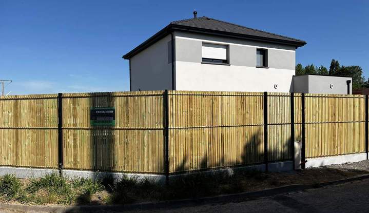 Réalisation de clôtures près d'Arras 