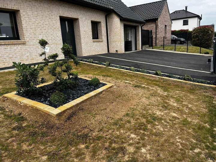 Création de terrasses près d’Arras