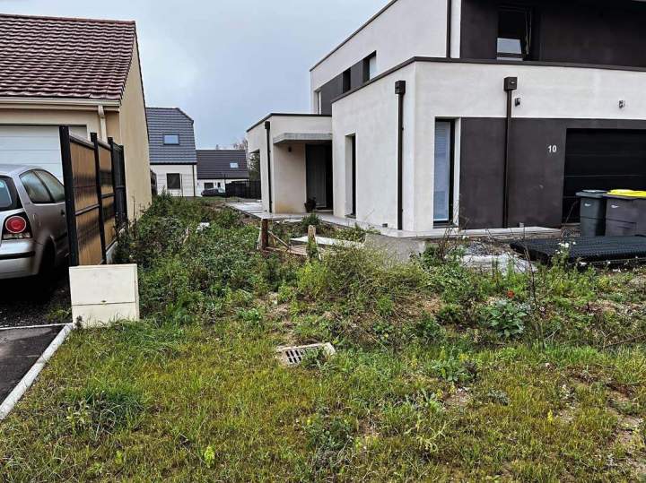 Aménagement paysager près d'Arras